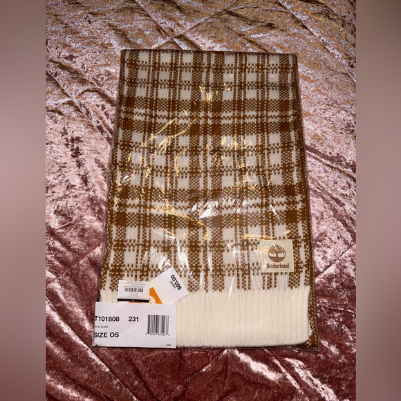 Plaid Timberland Scarf - Picture 3 of 5